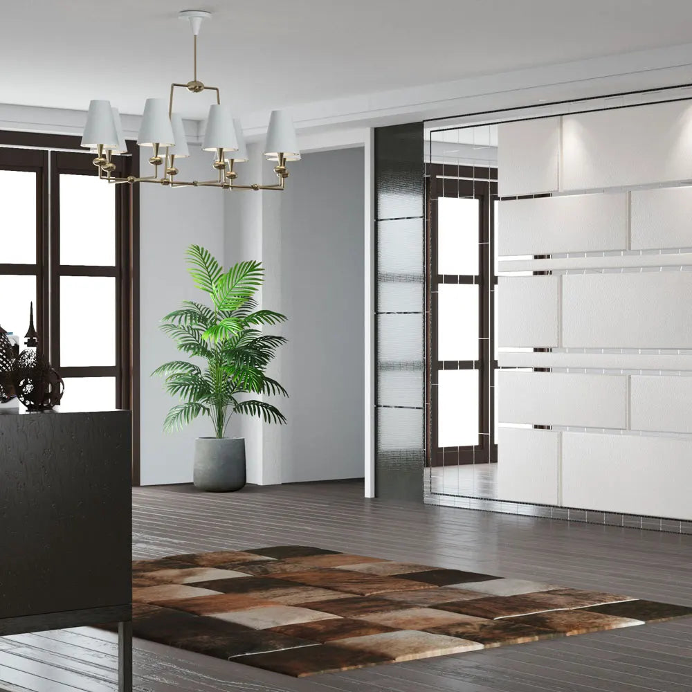 Premium 90–120cm Artificial Palm Tree – Realistic Tropical Faux Plant with Lush Green Leaves for Home and Garden Styling