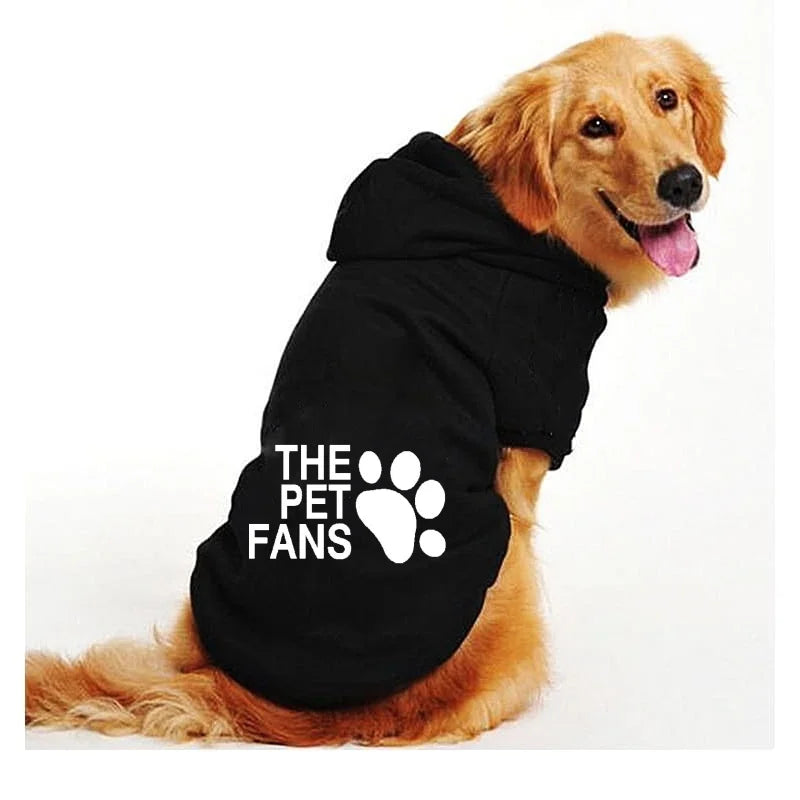 "Winter Warm Designer Dog Hoodie – Fashion Pet Clothing for Chihuahua, French Bulldog & Large Dogs"