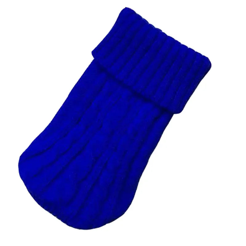 Knitted Winter Dog Sweater – Warm Pet Clothes for Small & Medium Dogs, Chihuahua, Puppy, and Yorkshire Terriers