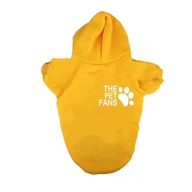"Winter Warm Designer Dog Hoodie – Fashion Pet Clothing for Chihuahua, French Bulldog & Large Dogs"