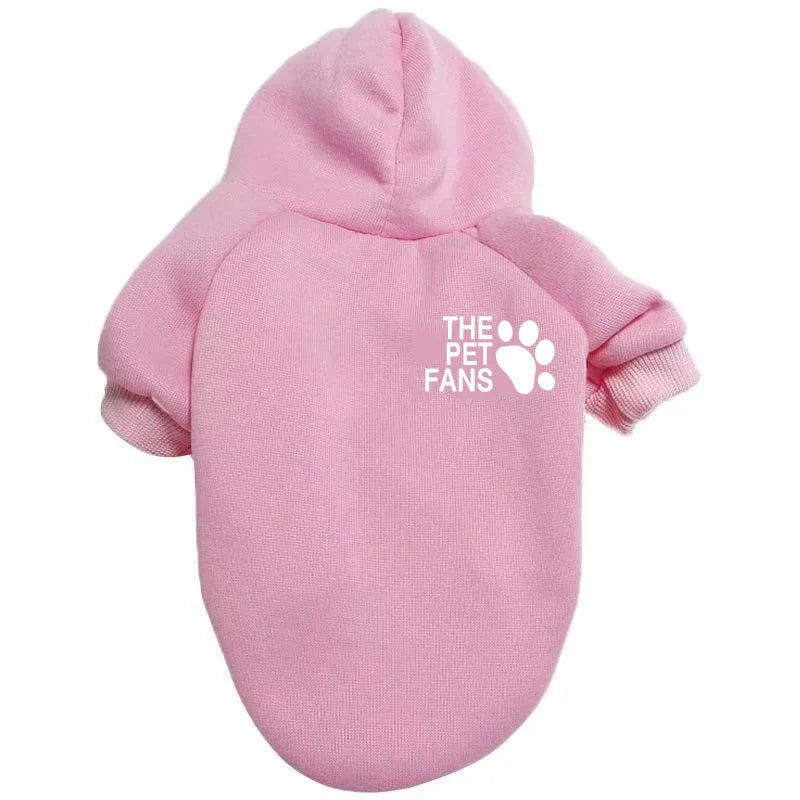 "Winter Warm Designer Dog Hoodie – Fashion Pet Clothing for Chihuahua, French Bulldog & Large Dogs"