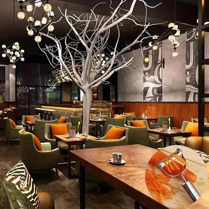 Stainless Steel Double-Head Vegetable Peeler – Multifunctional Fruit & Melon Planer for Kitchen Use